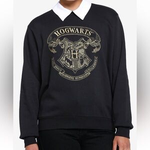 Harry Potter Hogwarts Collared‎ Sweatshirt Hot Topic